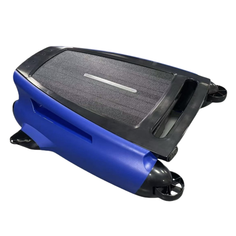 Nuevo producto transfronterizo solar limpiador de piscinas máquina inteligente de succión de superficie de agua control remoto robot de limpieza de piscinas