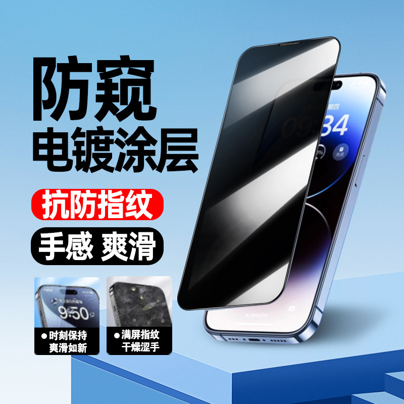 携帯電話の膜はアップルの15最新のiphone14proの超薄型の13promax防爆防指紋強化膜を適用します。|undefined
