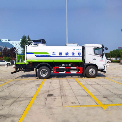 Suvarma maşınları Ton Sprinkler Truck Dongfeng Huashen