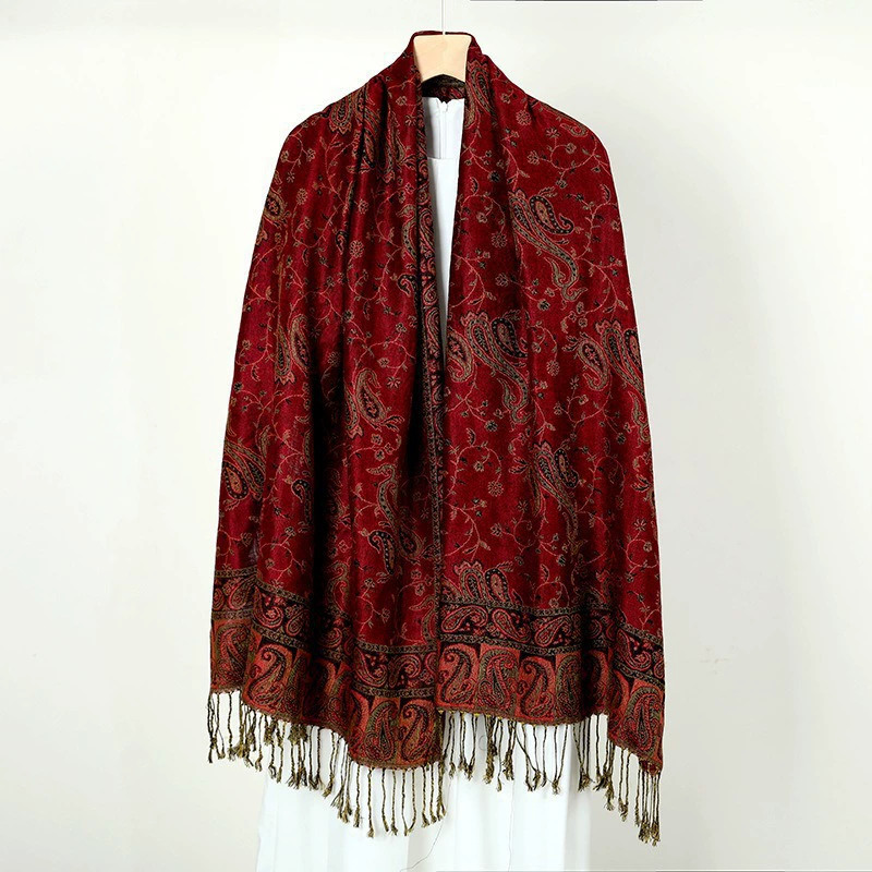 Cloak, winter design scarf, autumn