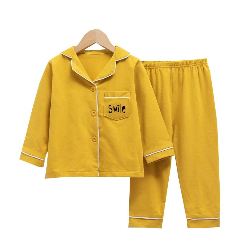 Children's long-sleeve, pijama, set, cardigan, cartoon trousers, children's clothing