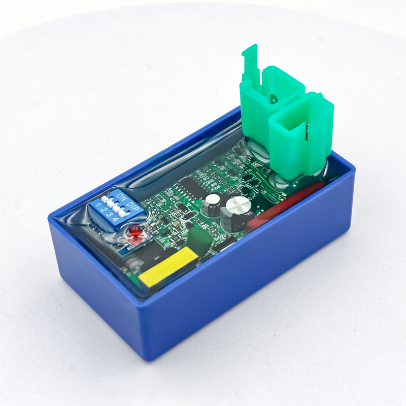 Suitable for Cg125 6-Pin Dc with Dip Dial Switch Motorcycle Igniter, Limit Range 4000-12000