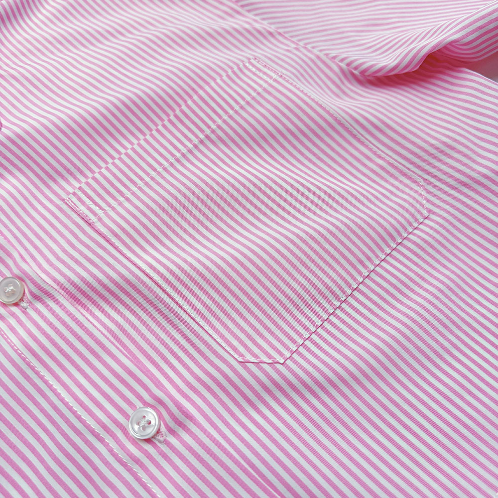 European And American Cross-Border Striped Long Sleeve Shirt Women's Tennis Fashion Casual Elastic Waist Pleated Short_ecoleips.com