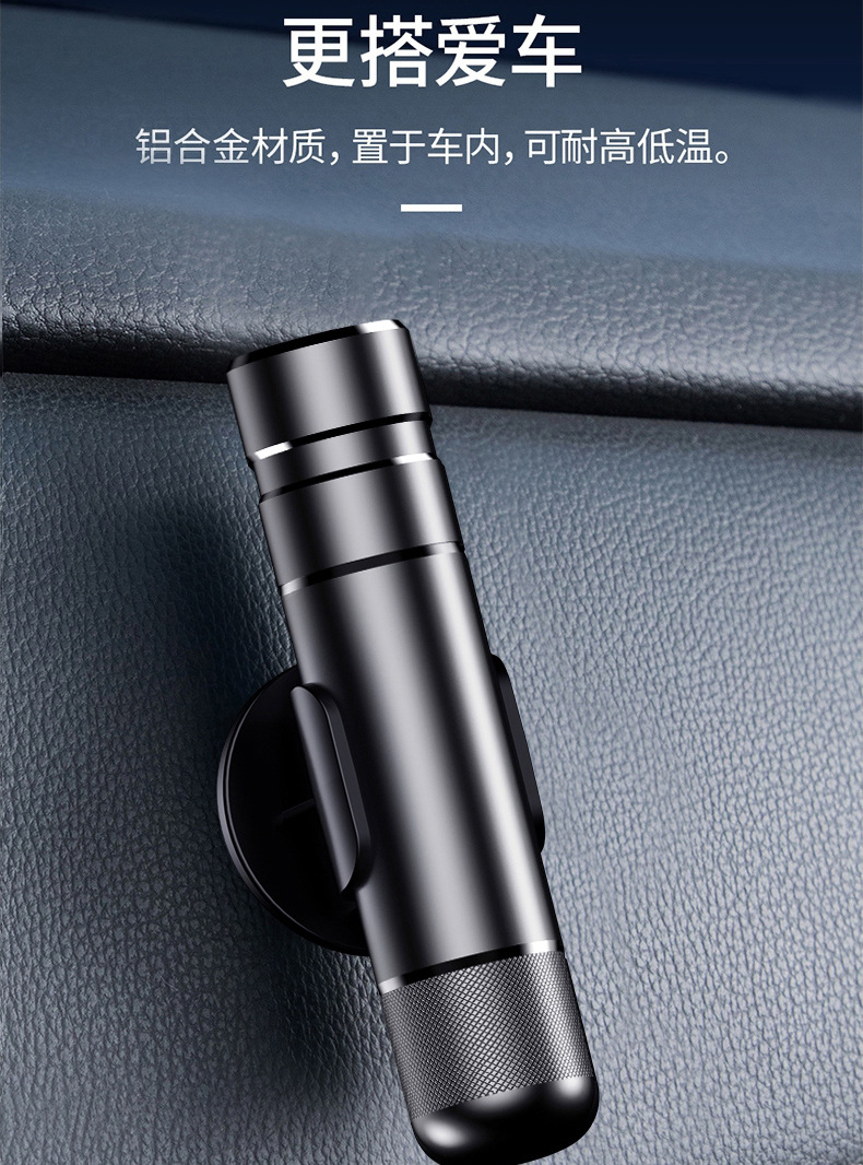 Yiju window breaker emergency high-hardness escape metal tungsten steel safety hammer life-saving hammer head for car safety
