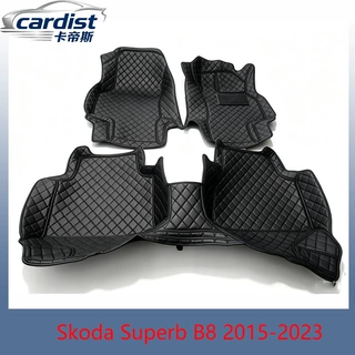 适用于15-23右舵斯柯达superb汽车脚垫car floor mats for Superb