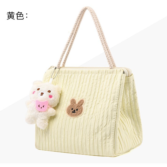 Baby Large Capacity Mummy Bag Portable Insulated Daddy Bag Portable Shoulder Bag