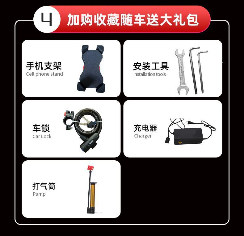Electric Bicycle New National Standard Built-in Battery Lightweight