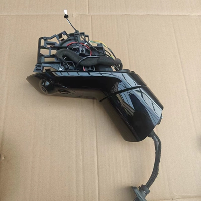 Rearview Mirror Turn Signal Light, Rearview: Large field of view rear view auxiliary mirror - left-drivers-side-mid-range-trim-base