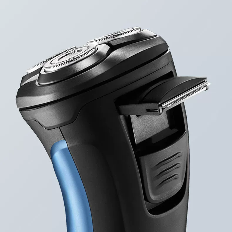 Borui Shaver PS197 мужской электрический триммер для бороды, умный перезаряжаемый, полностью моющийся