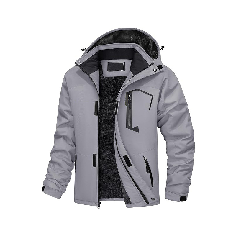 Hombres y mujeres personalizados tres en uno para hombres escalada tiro a prueba de viento impermeable al aire libre tres en uno ropa de mujer