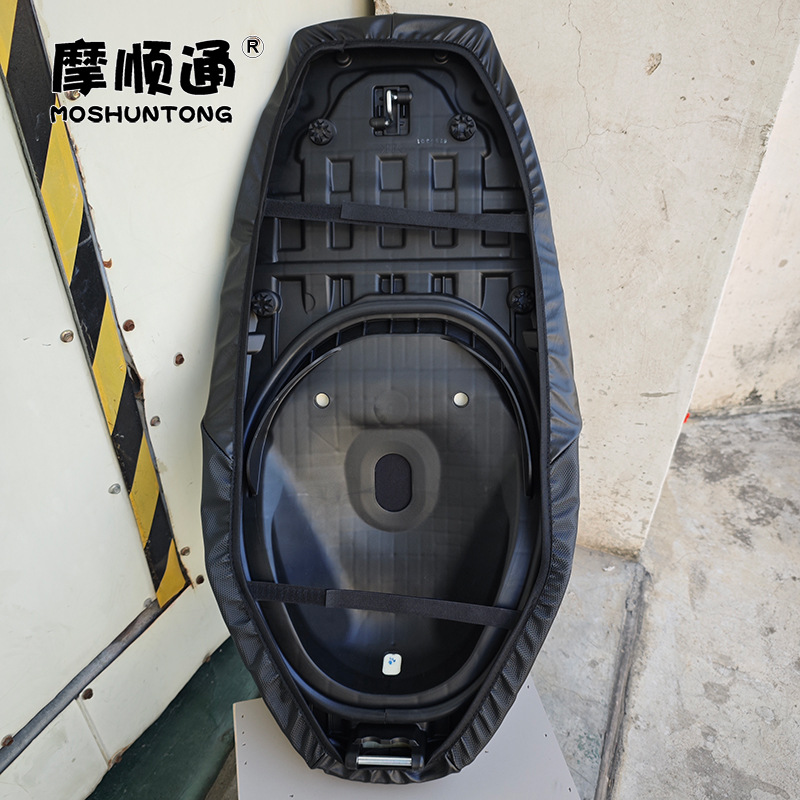 For Haojue AFR125 Motorcycle Sunscreen Waterproof Cushion Cover HJ125T-27 Thickened Leather Heat Insulation Seat Cover
