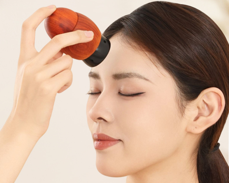 Bian Stone Facial Moxibustion Cup Portable Warm Therapy Tool with Guasha Edge for Home Beauty Care 200g overview