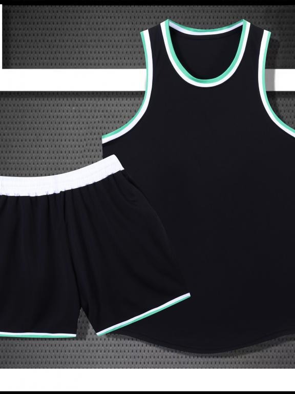 Nuevo al por mayor ropa de baloncesto de secado rápido para adultos estudiantes entrenamiento chaleco de ropa de baloncesto de niños y niñas set 241