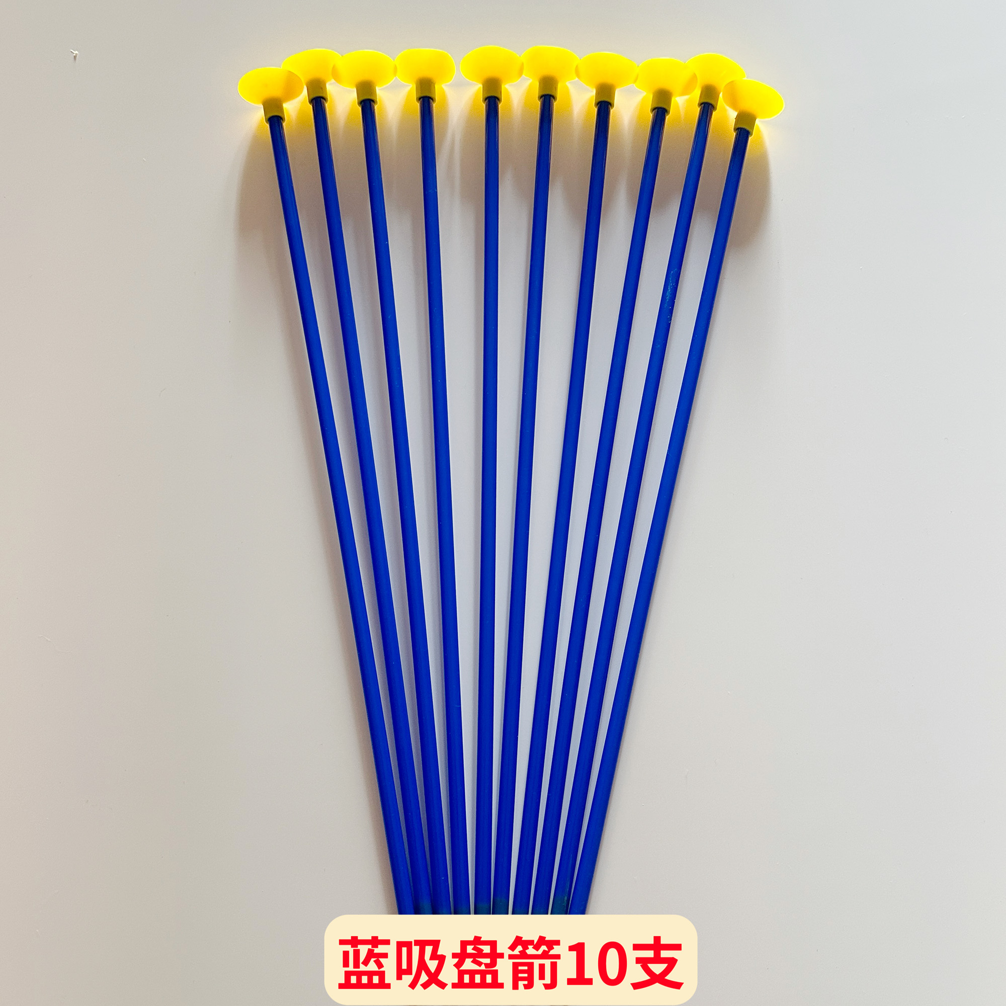파란색 빨판 화살 10개