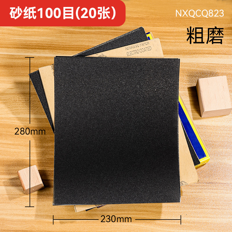 Fabricante al por mayor ferretería carpintería papel de lija húmedo y seco herramientas de pulido fino a mano industrial papel de lija