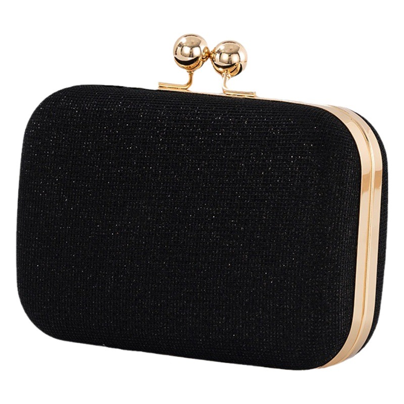 Bolso de noche deslumbrante transfronterizo de fábrica de las mujeres europeas y americanas bolsa de banquete de mano bolsa de cadena de caja pequeña axila