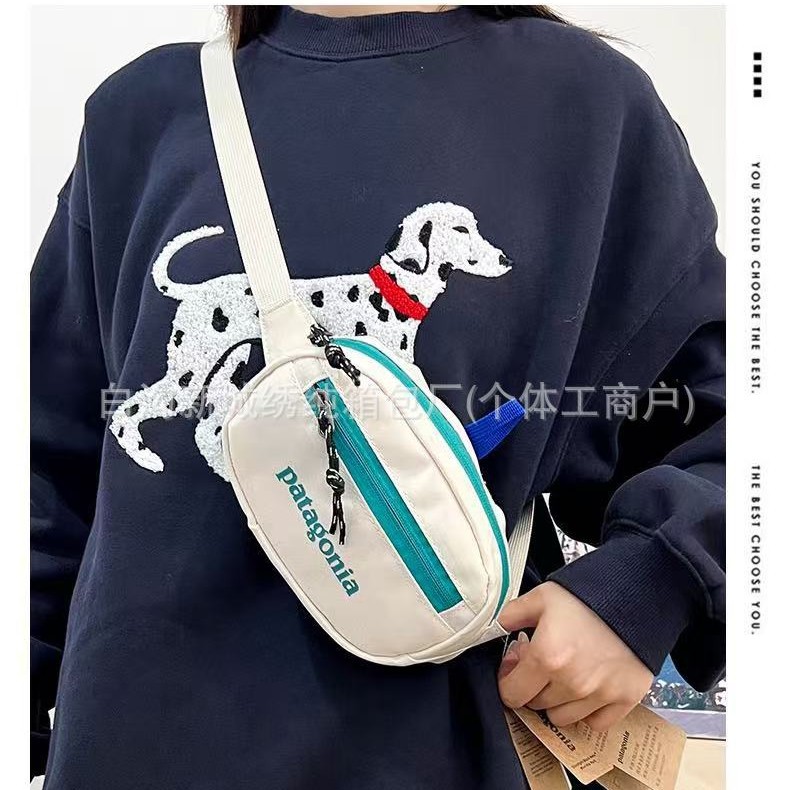 공장 직접 공급 국경 간 남녀 거리 트렌드 레저 메신저 가방 바타 패션 스포츠 허리 가방 야외 피트니스 달리기