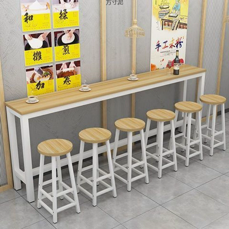 Барный стол у стены, барный стол, магазин чая с молоком, высокий стол, барный стол для завтрака, обеденный стол и стул, комбинированный барный стол, оптовая продажа