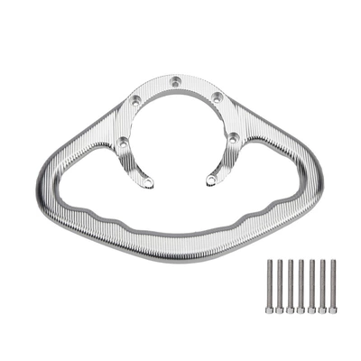 Cover Armrest, Motorcycle Safety Supplies - silver-with-screws