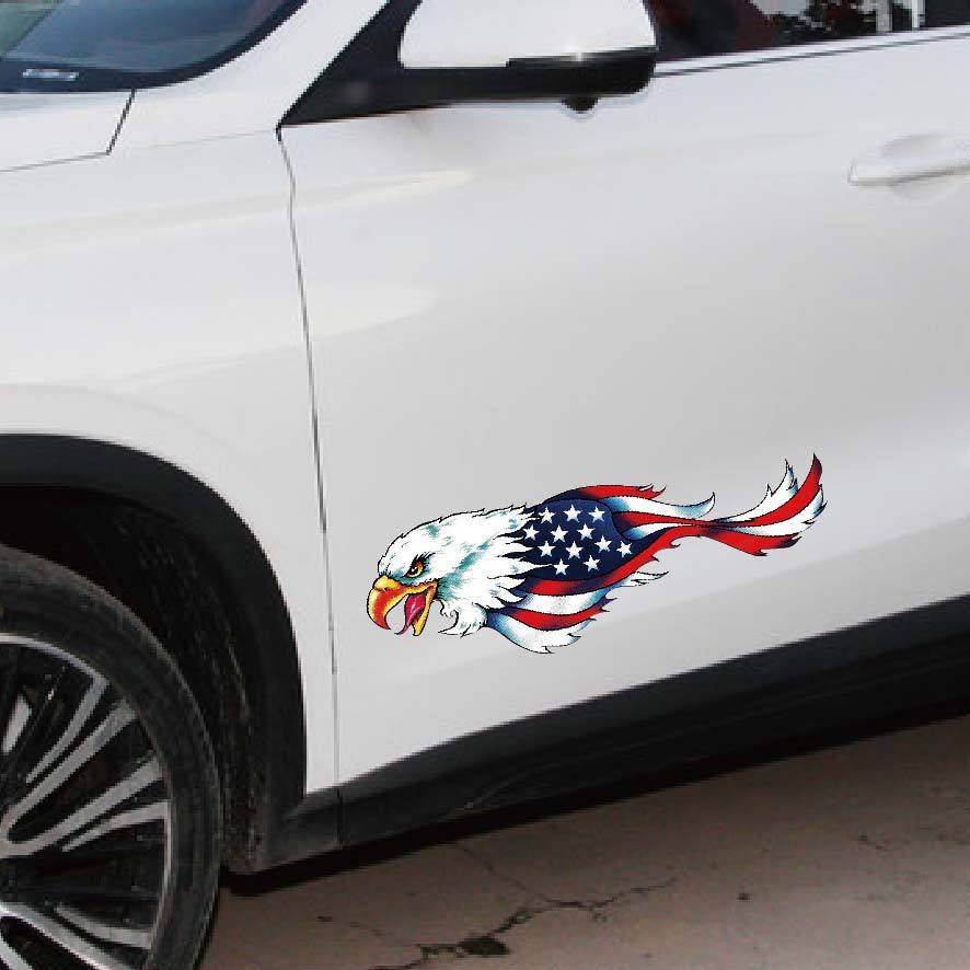 Eagle coche reflexivo coche pegatinas de carreras de motos logo pegatinas se pueden personalizar image 4