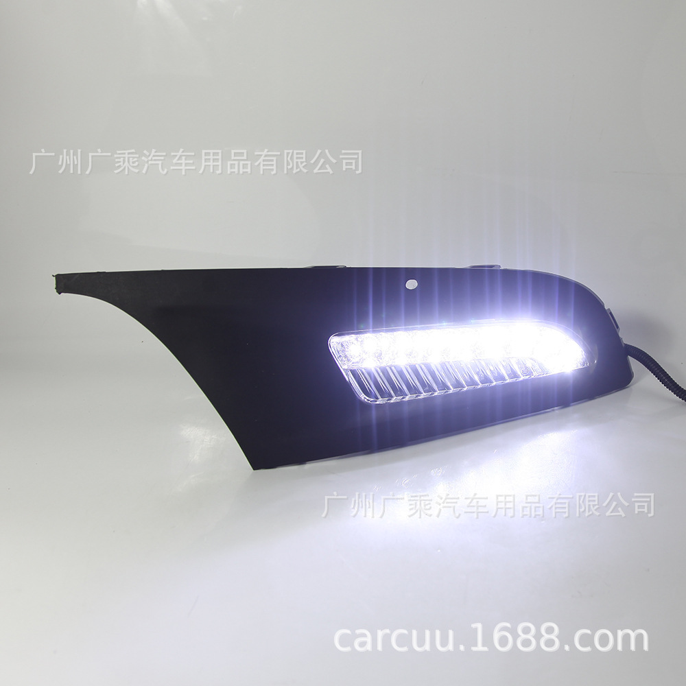 Adecuado para 11-13 Volkswagen Polo Luz de marcha diurna 14 Polo Luz de marcha diurna Polo luz LED