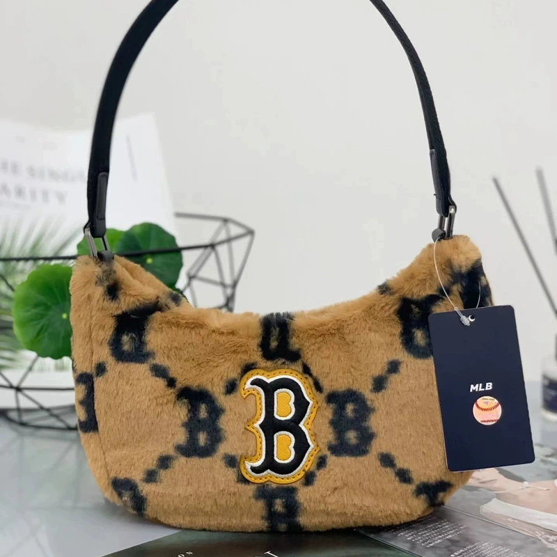 Сумка-пояс/подмышка (MLB) — тренд Южной Кореи, 23,5×15,5×6 см