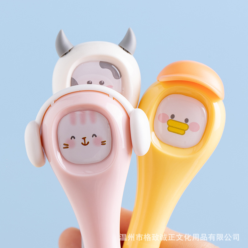 Caricatura encantadora corrección de banda de corrección portátil corrección de banda de corrección de tipo de lápiz creativo corrección de banda de corrección de aprendizaje al por mayor