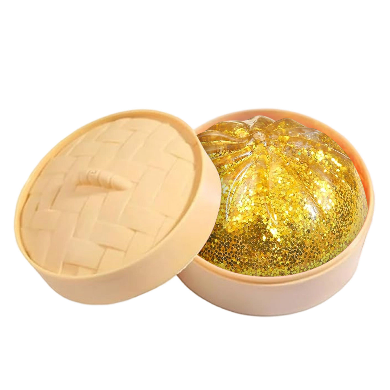 Pinch the bun gold powder gold / Opp packaging