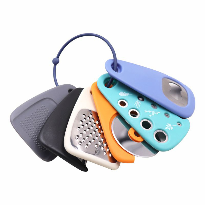 Juego de Utensilios de Cocina de 6 Piezas de Acero Inoxidable 304 Multifuncional para Cocina