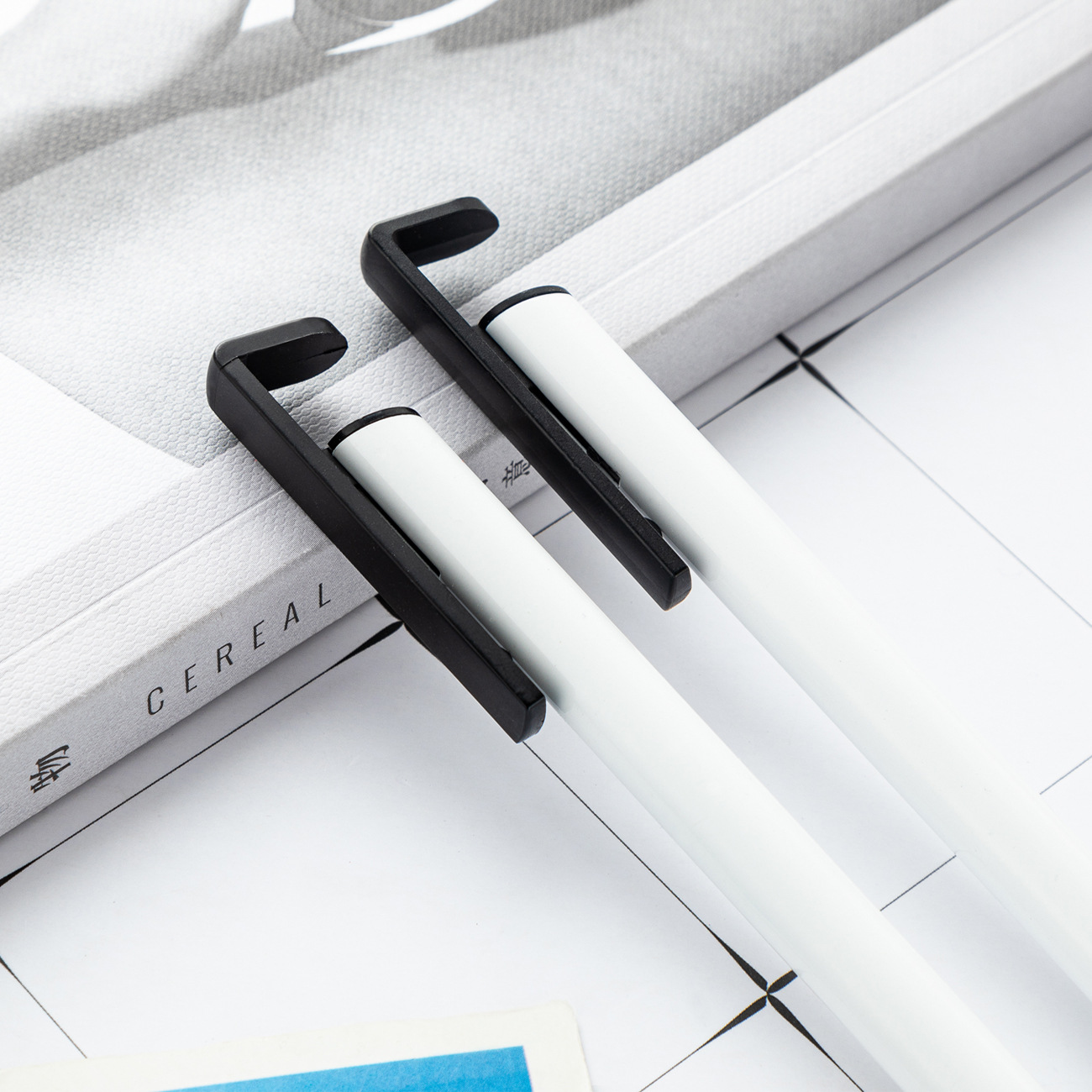 Diseño DIY caliente sublimación lápiz en blanco de transferencia de calor lápiz de bola imprimible logotipo comercial lápiz de bola al por mayor