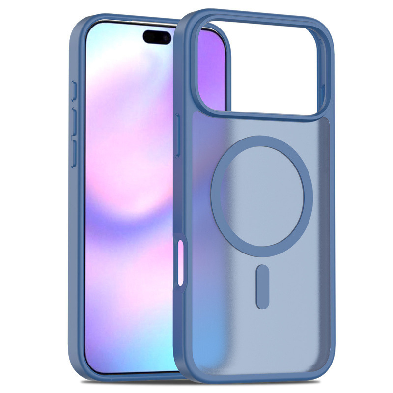 工厂适用iphone17手机壳磁吸磨砂肤感二合一e苹果16promax保护套|undefined