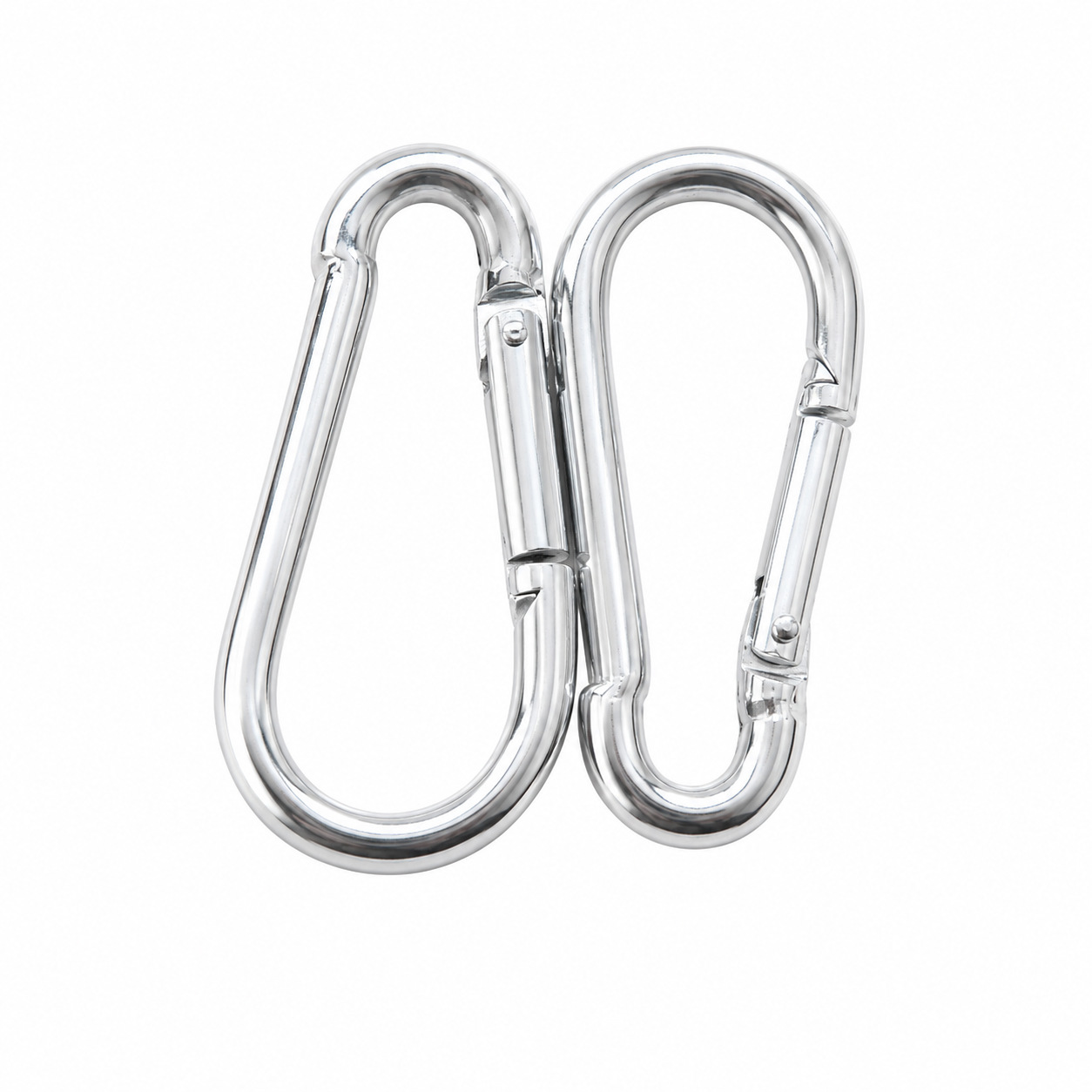 No. 8 silver chrome-plated buckle*2