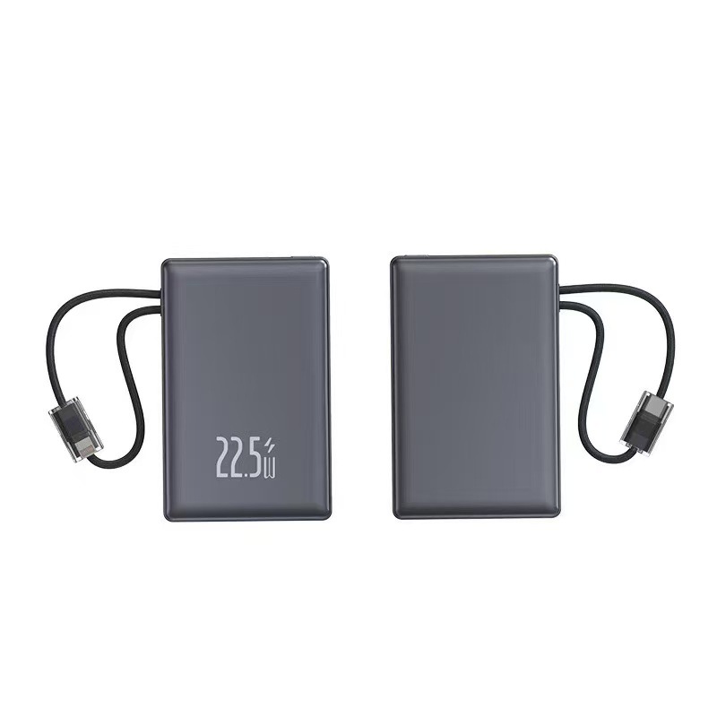 Fuente de alimentación fábrica carga rápida mini banco de energía pantalla digital inteligente banco de energía portátil de gran capacidad ampliamente compatible