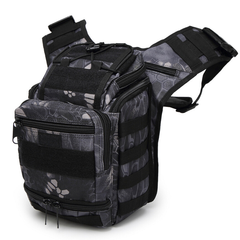 Outdoor Multifunctional Tactical Crossbody Bag Gannet Saddle Bag Military Fan Riding Camouflage Riding Shoulder Bag