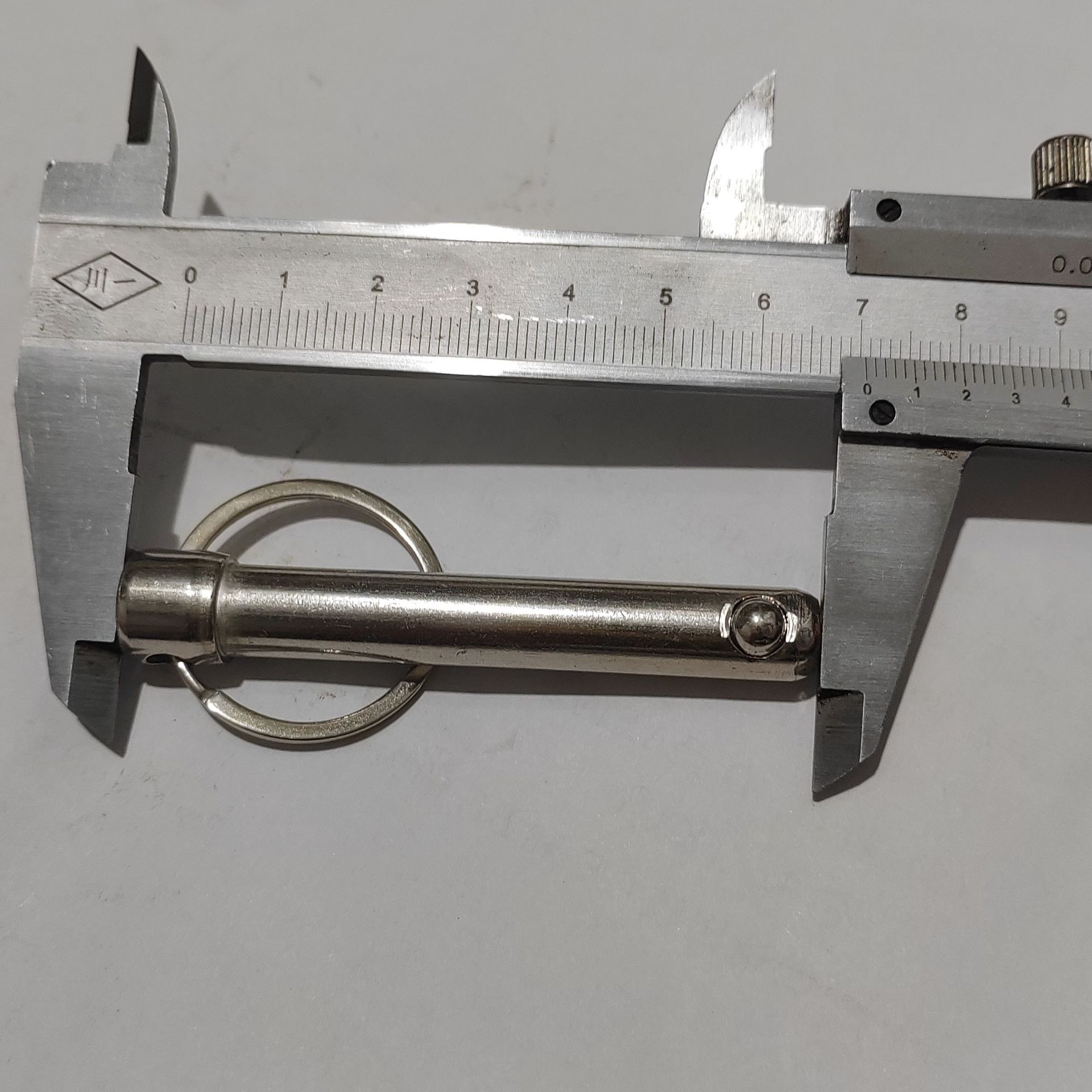 m10插销  钢珠销 总长度70长