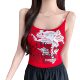 2101# Seamless American Printed Camisole Women's Summer Dopamine Short Outer Wear Slim-fit All-match Beautiful Back