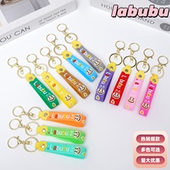 漫画ラブブ PVC ソフトラバーキーホルダー人形キーチェーンアクセサリーイベントギフト卸売