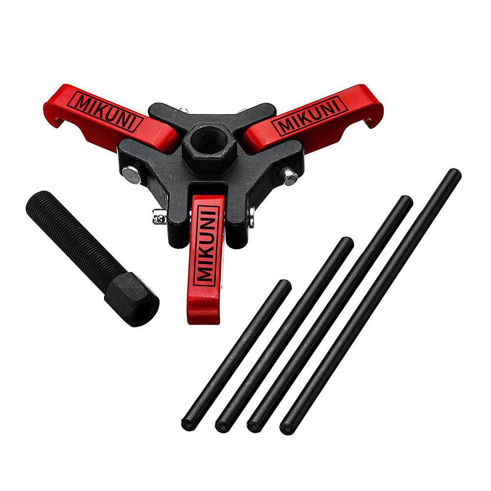 Juego de extractor equilibrado Retire la polea del amortiguador Herramientas generales Camión SUV Camioneta Reparación de automóviles Extracción de tres garras