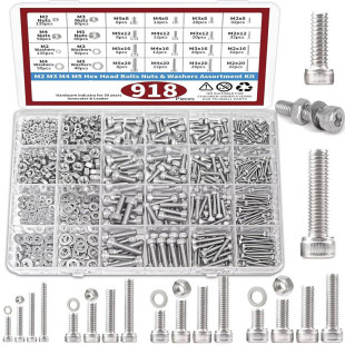 �羳918pcs/��304���P䓱��^�ݽz������˨��ĸƽ�|Ȧ���bM2M3M4M5