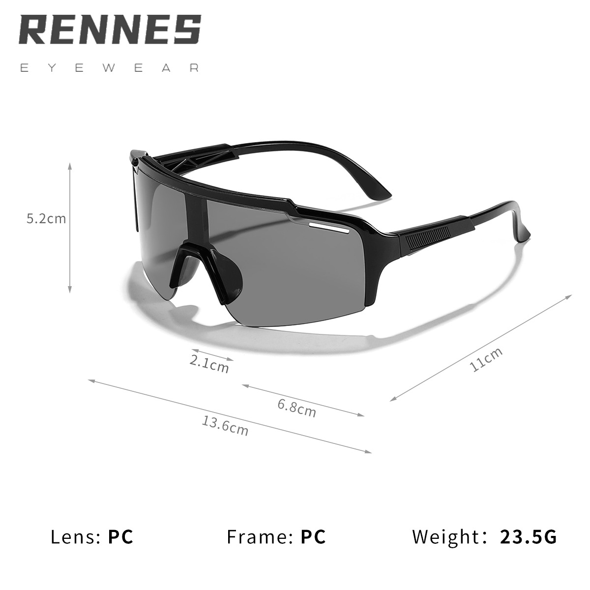 Gafas de sol deportivas para niños, protección UV y antiviento