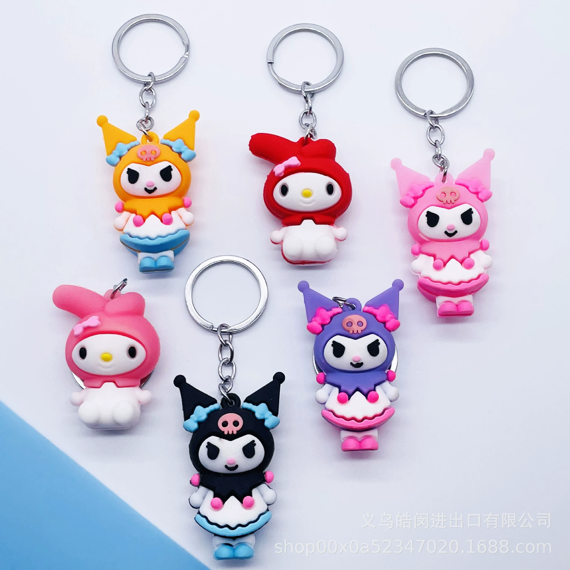 Sanrio, креативный мультяшный японский брелок, модный кулон, трендовый аксессуар для любимого человека