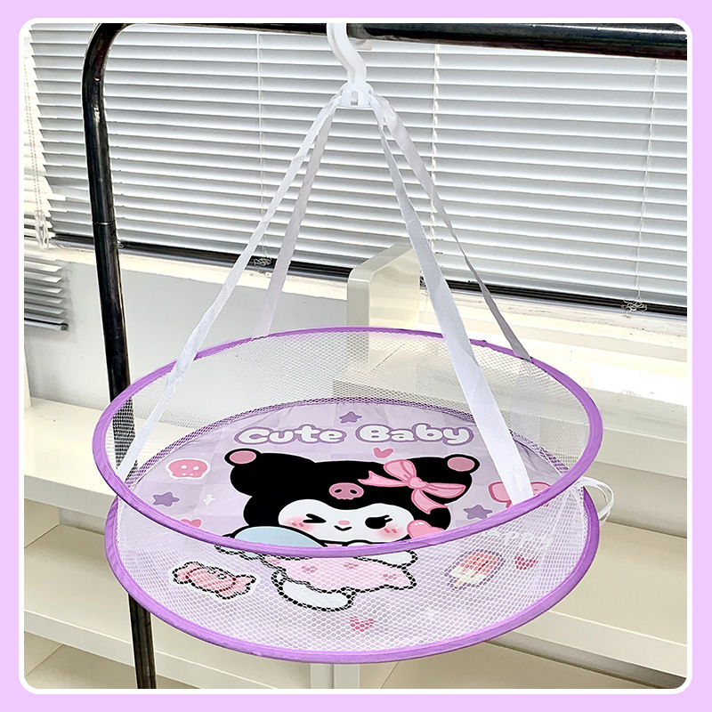 物干しネット日焼け靴下神器カシミヤのセーター干しネットポケット下着折りたたみベランダハンガーバスケット|undefined