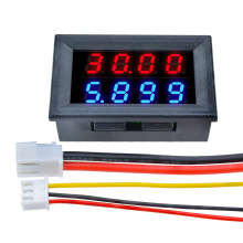 DC 0-200V 10A 0.28" Mini Digital Voltmeter Ammeter 4 Bit 5 W