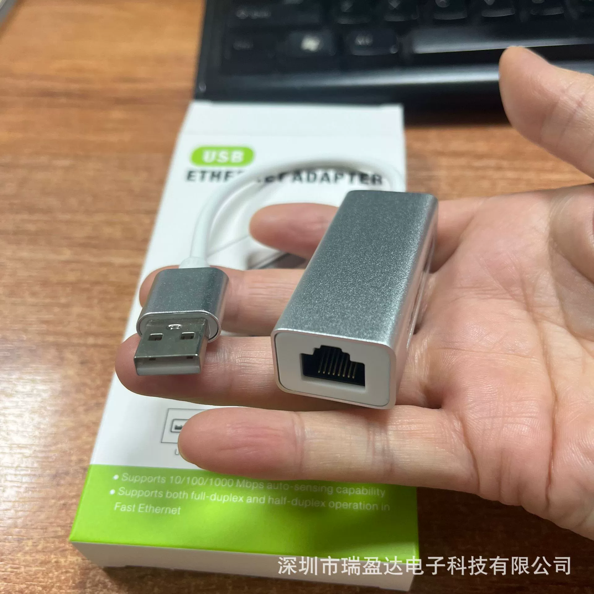 USB гигабитная высокоскоростная карта привода Type-C 100М передача сеть RJ45