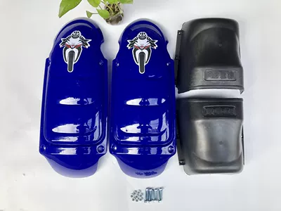 Motorcycle bumper Lid Storage Box Jockey - blue-windshield