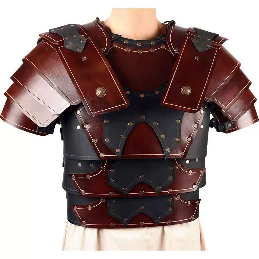 Cross-border 23 Amazon Medieval Knight Retro Leather Armor COSPLAY Stage Props Warrior Armor