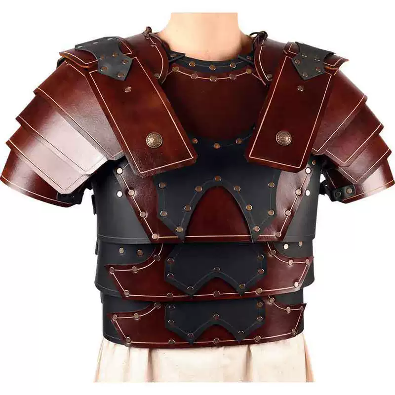 Cross-border 23 Amazon Medieval Knight Retro Leather Armor COSPLAY Stage Props Warrior Armor