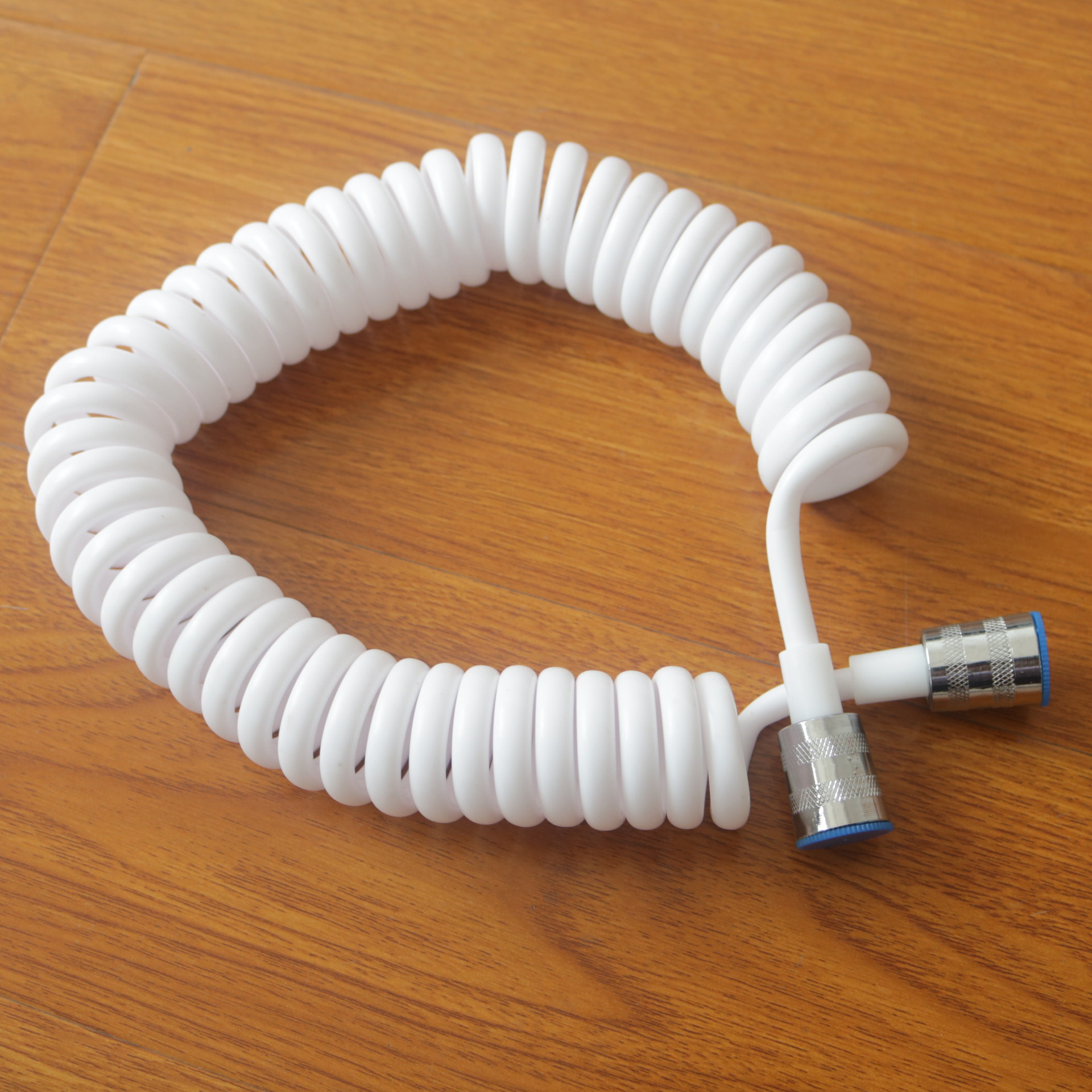 Toilet spray gun retractable soft hose bidet water inlet phone line spring tube shower head elastic water pipe PU