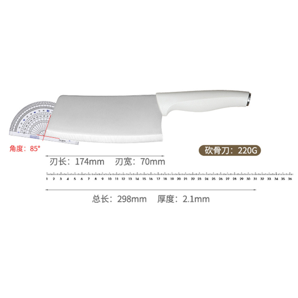 Kit de cuchillos antibacterianos Kit de cuchillos de cocina Kit de cuchillos de cocina Kit de cuchillos de corte de carne Kit de cuchillos de cocina