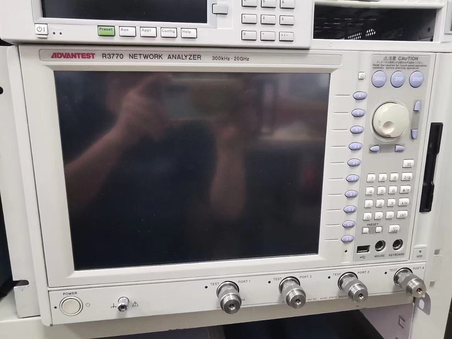 Advantest 爱德万R3770 20G 射频矢量网络分析仪